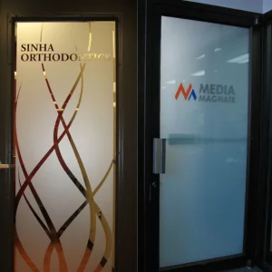 Frosted Vinyl For Glass